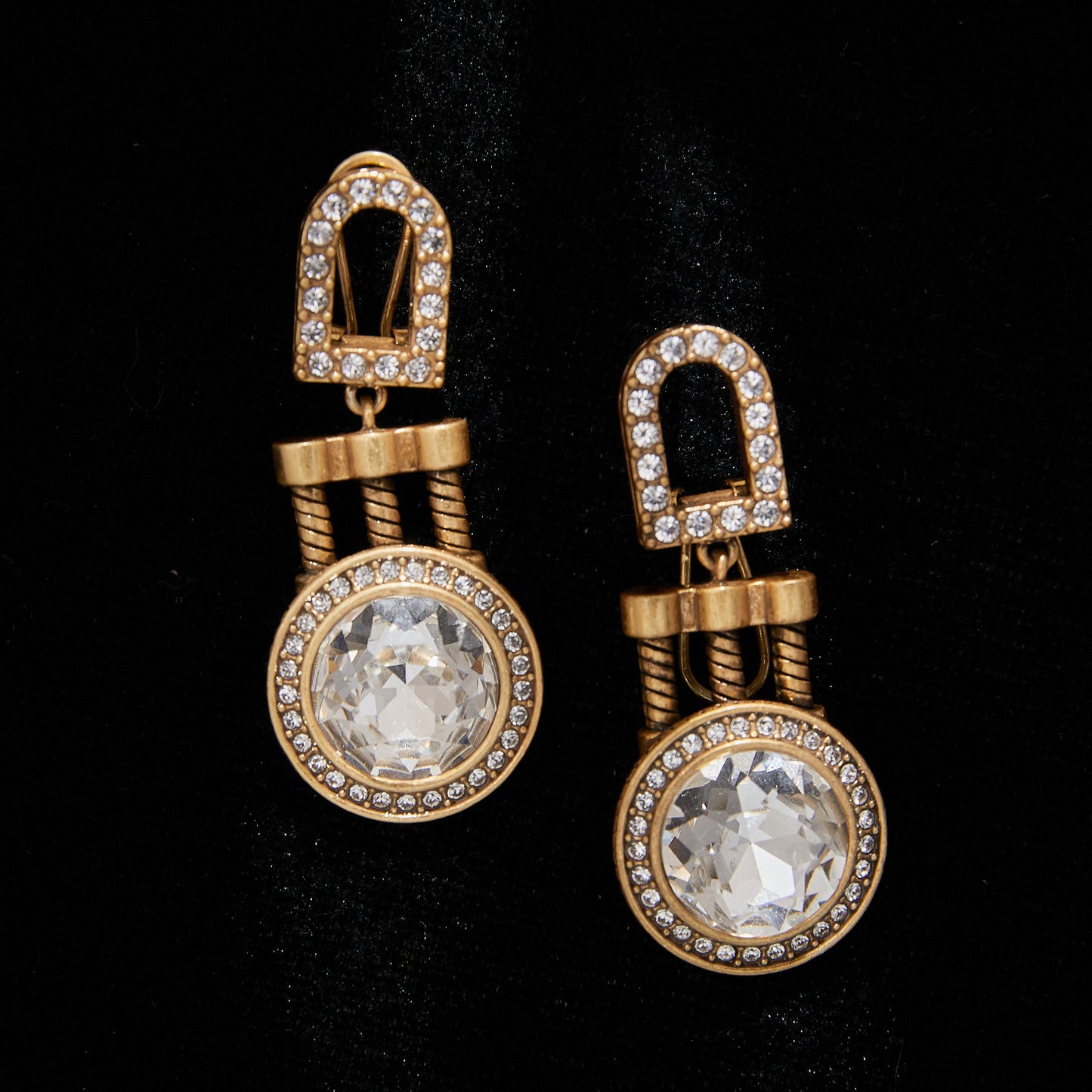 Refined Swarovski Crystal Copper Alloy Earrings KK-JK0019