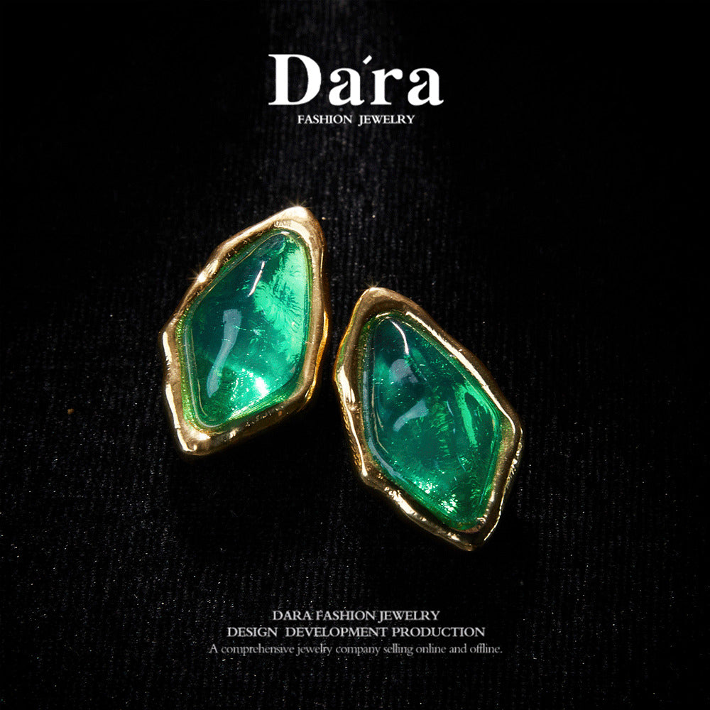 Elegant Copper Alloy Necklace & Earrings Set KK-91792