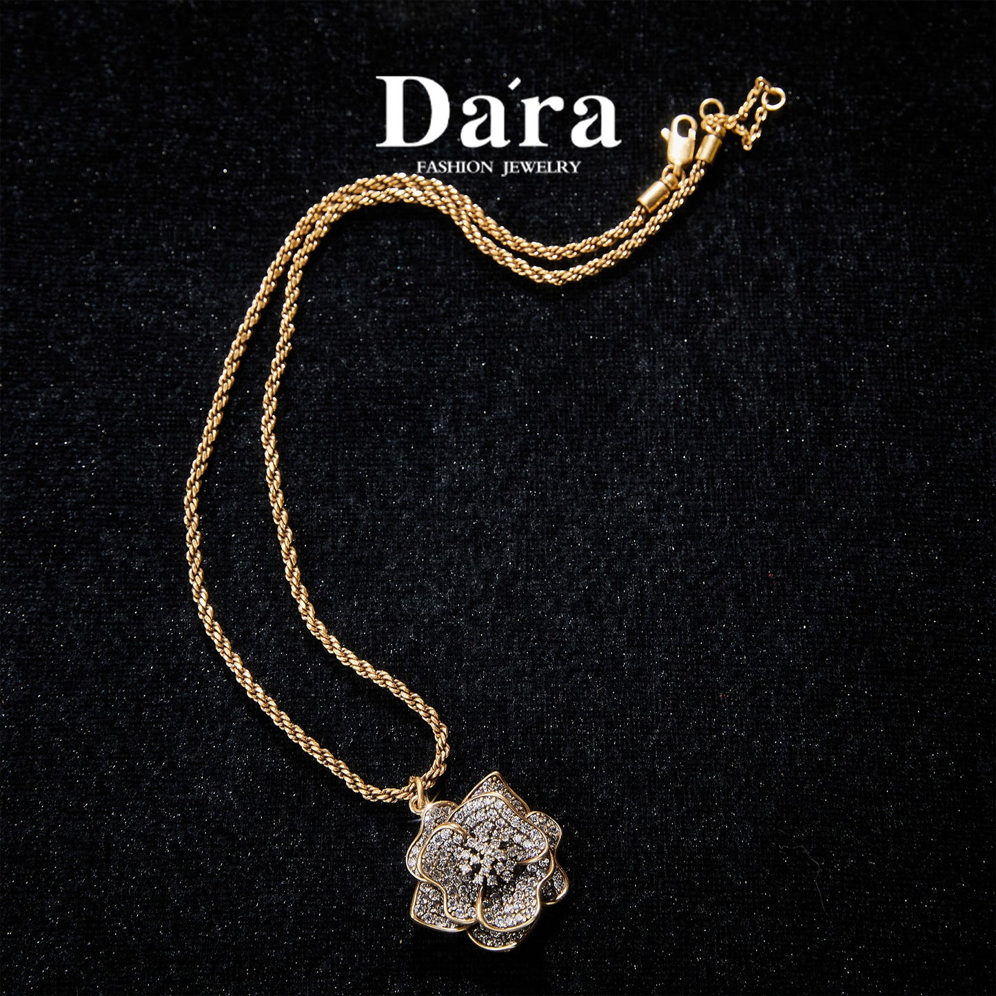 Refined Swarovski Crystal Copper Alloy Necklace KK-JK0065