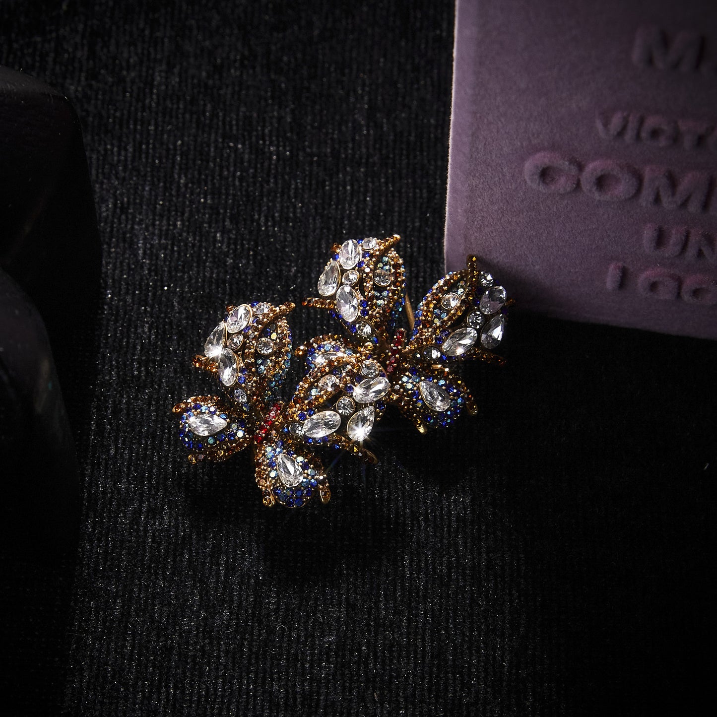 Refined Swarovski Crystal Copper Alloy Earrings KK-91742