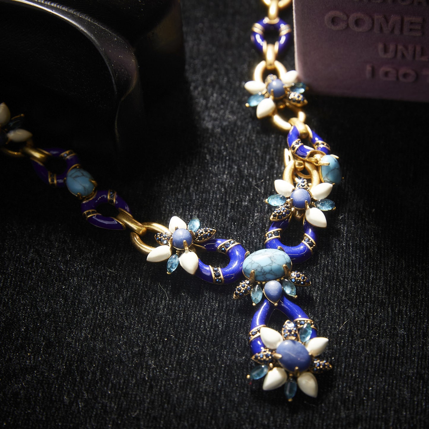 Sparkling Swarovski Crystal Copper Alloy Necklace KK-91890