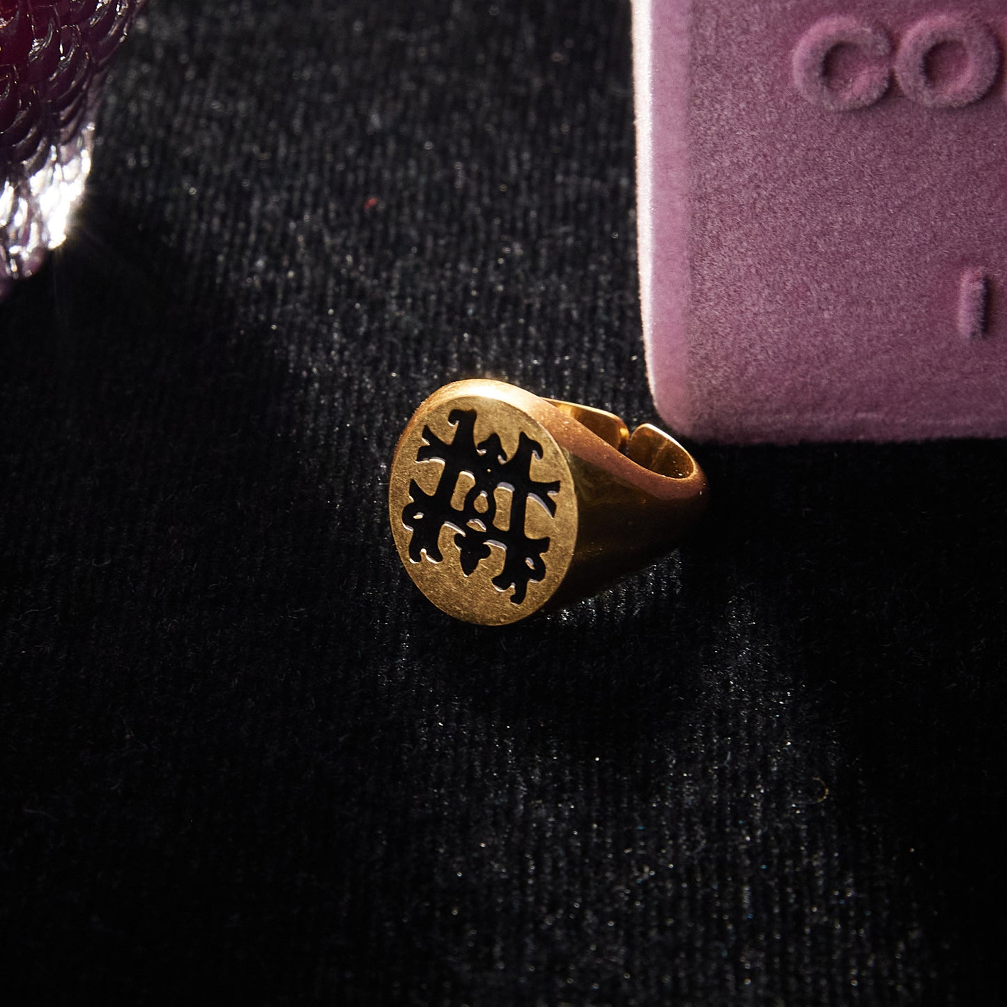 Crystal Copper Alloy Ring KK-91111