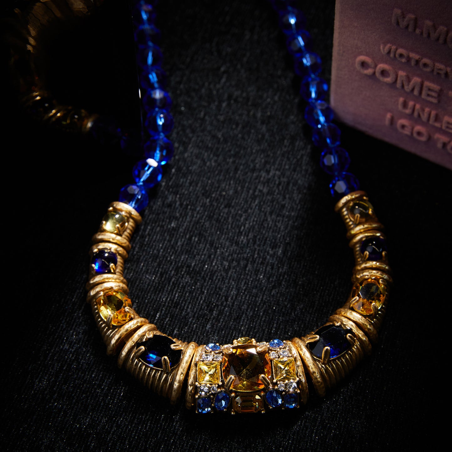 Refined Swarovski Crystal Copper Alloy Necklace KK-JB0196