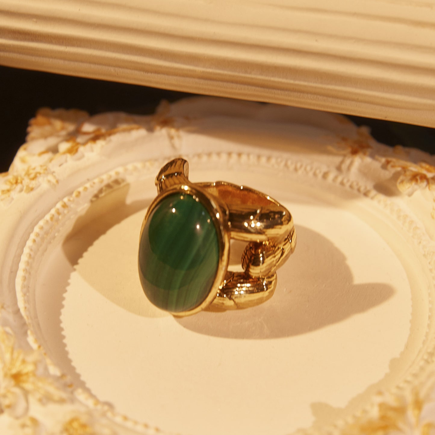 Elegant Copper Alloy Ring KK-91177