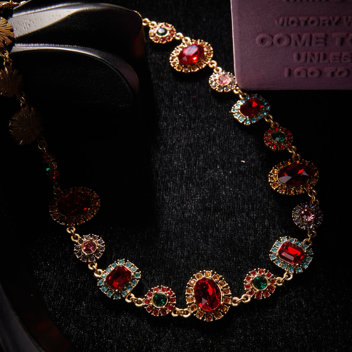 Timeless Swarovski Crystal Copper Alloy Necklace KK-9014