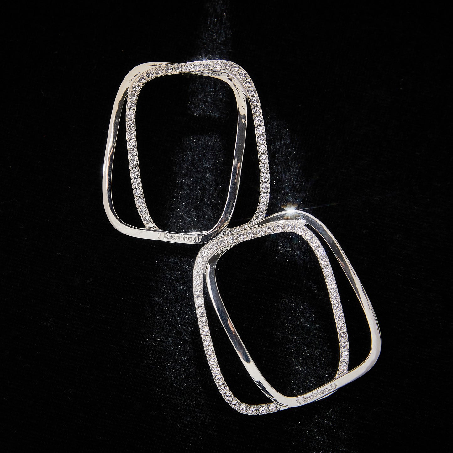 Elegant Copper Alloy Earrings KK-92094