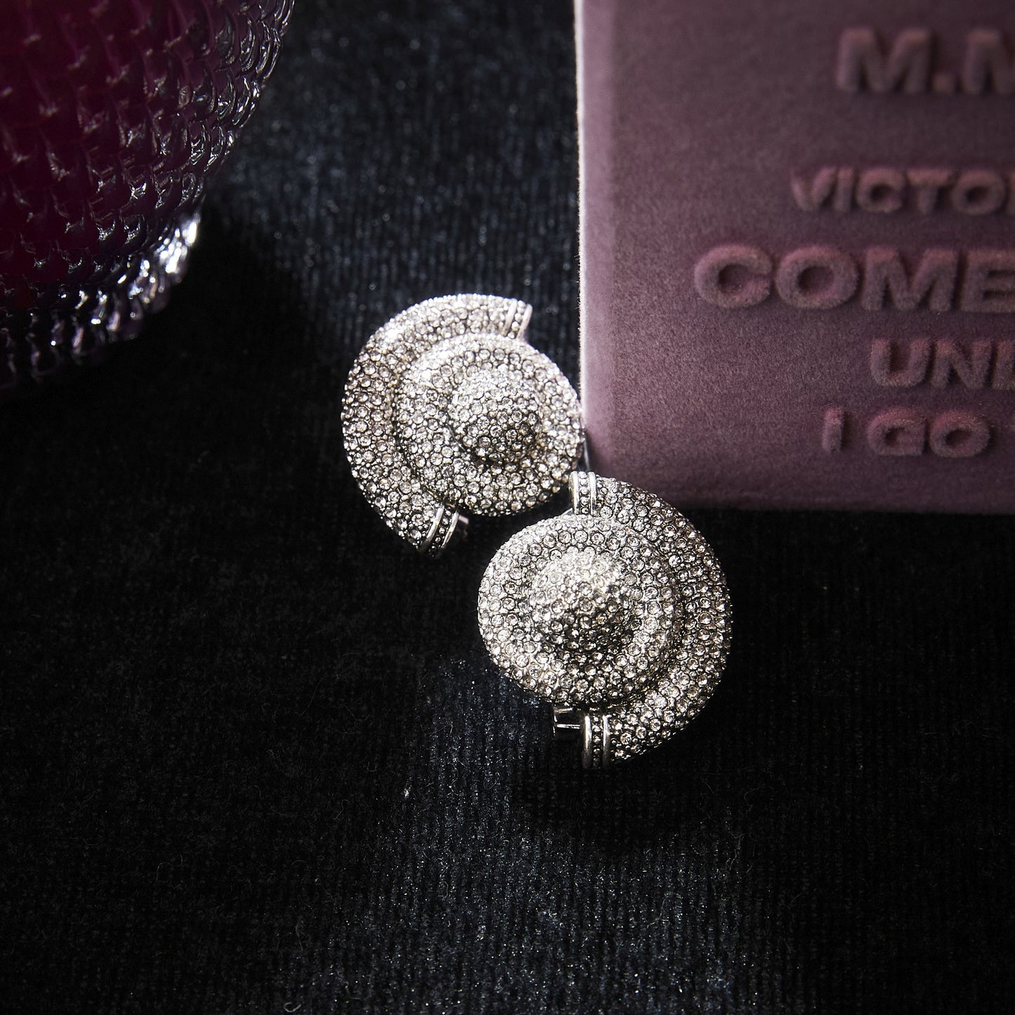 Refined Swarovski Crystal Copper Alloy Jewelry Earrings KK-91018