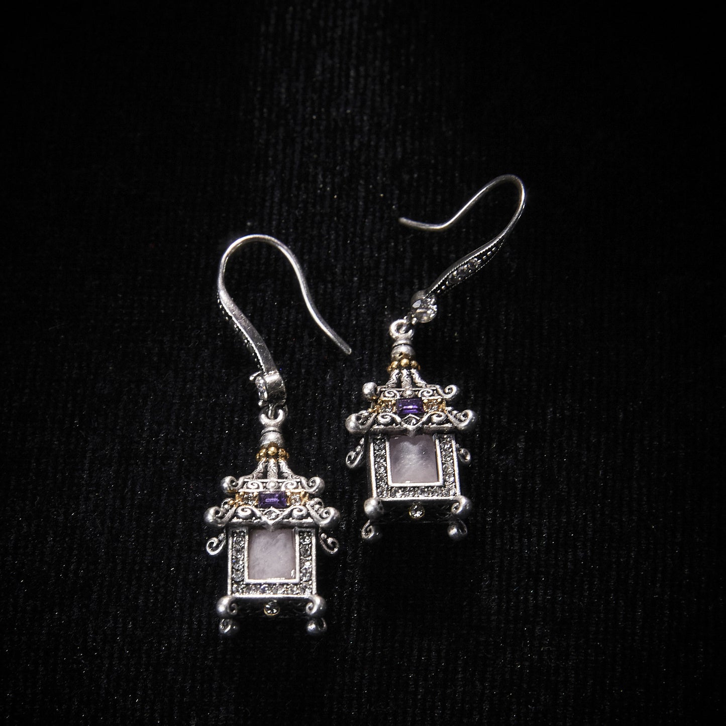 Elegant Copper Alloy Earrings KK-91796