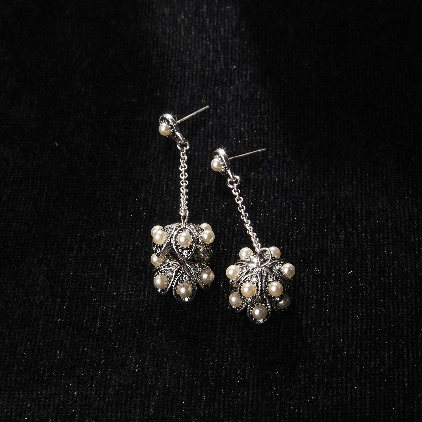 Refined Swarovski Crystal Copper Alloy Earrings KK-91109