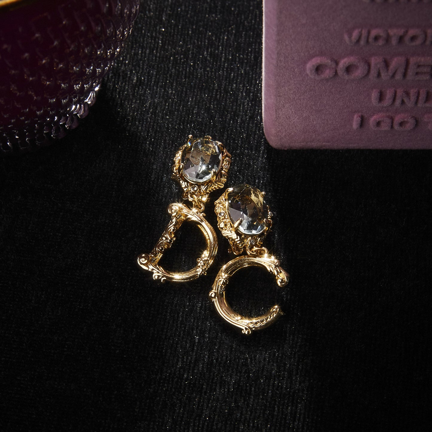 Refined Swarovski Crystal Copper Alloy Earrings KK-9058