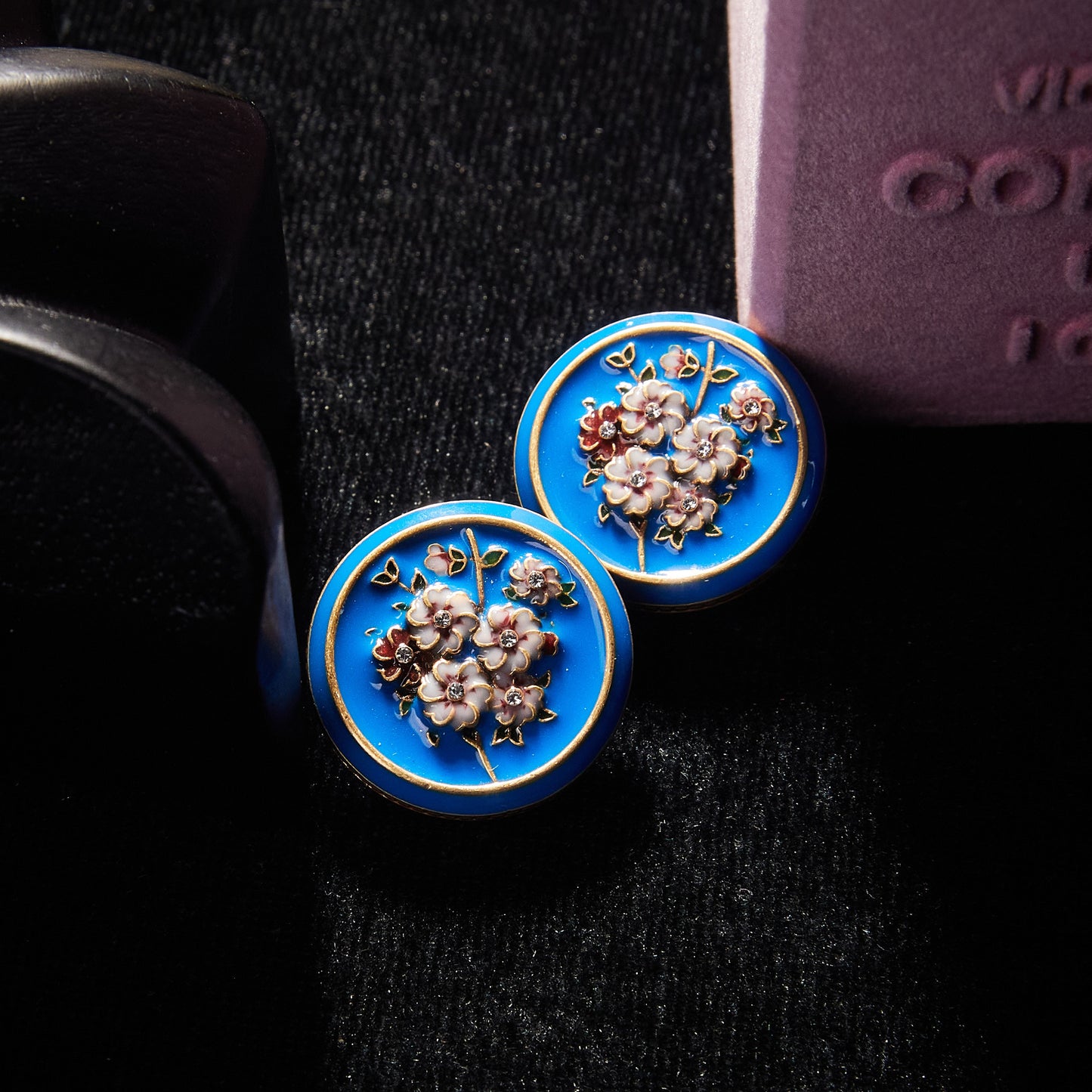 Refined Swarovski Crystal Copper Alloy Earrings KK-91212