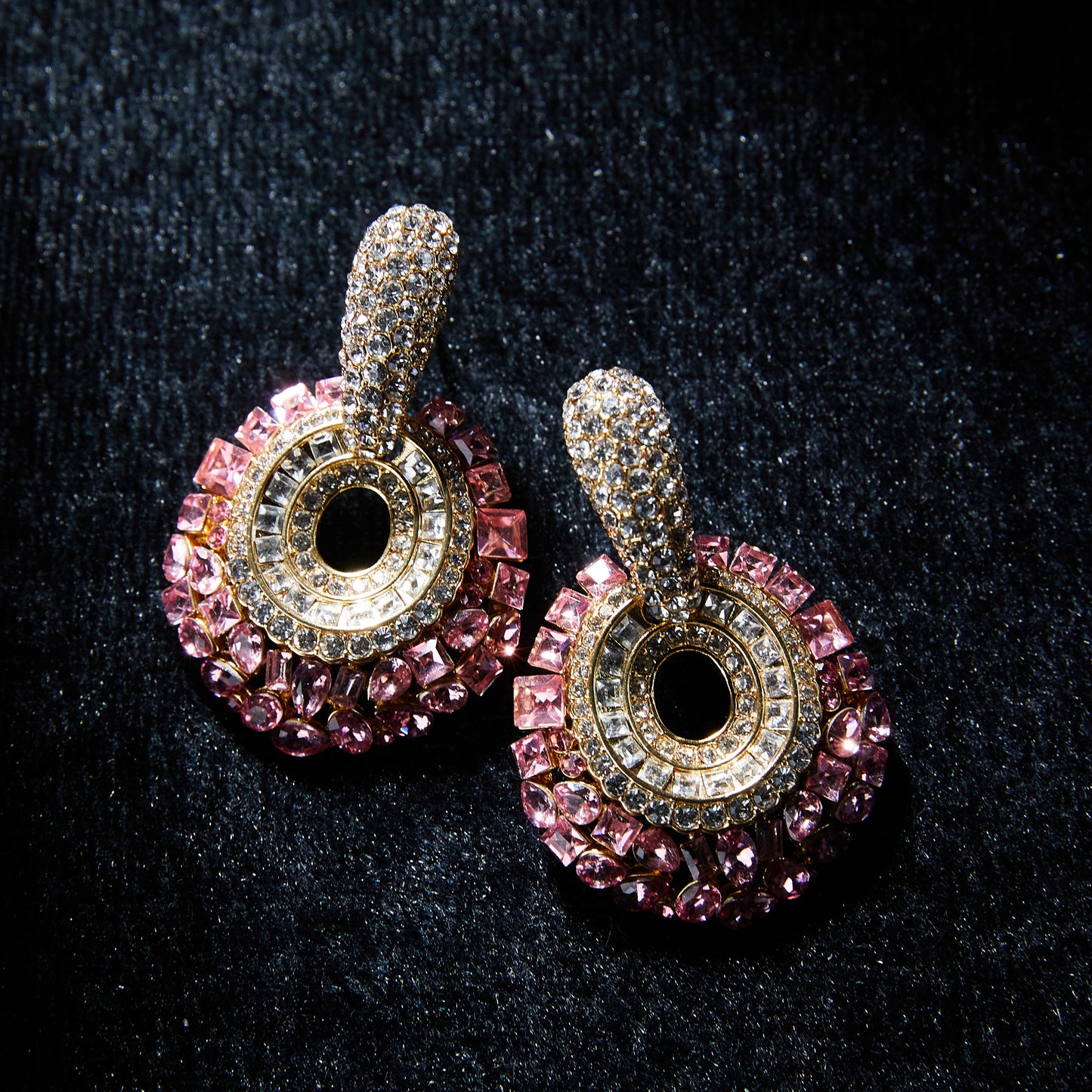 Refined Swarovski Crystal Copper Alloy Earrings KK-91912