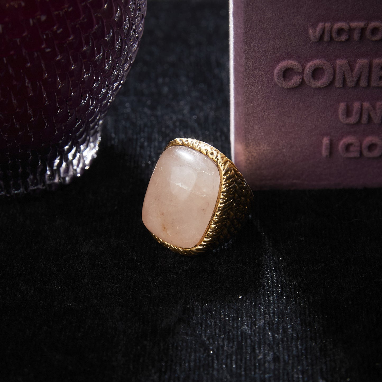 Refined Swarovski Crystal Copper Alloy Ring KK-91058