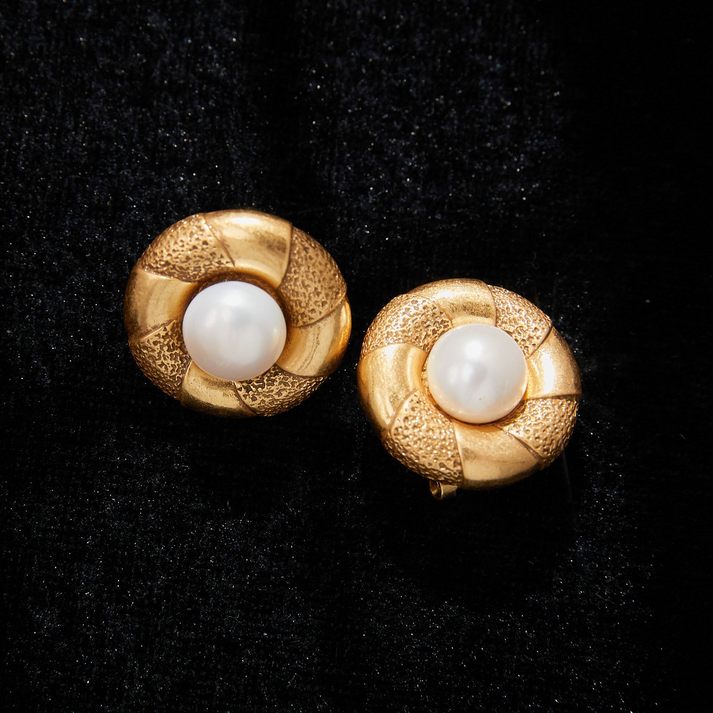 Elegant Copper Alloy Pearl-Imitation Earrings KK-JK0063
