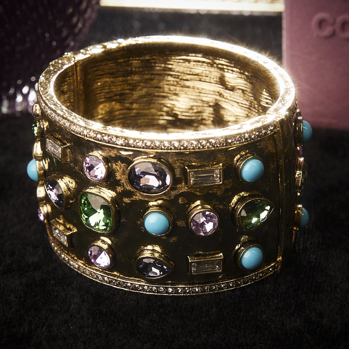 Refined Swarovski Crystal Copper Alloy Bracelet KK-91637