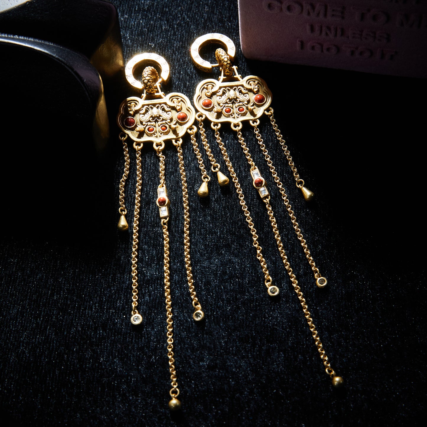 Sparkling Swarovski Crystal Copper Alloy Earrings Necklace KK-92026