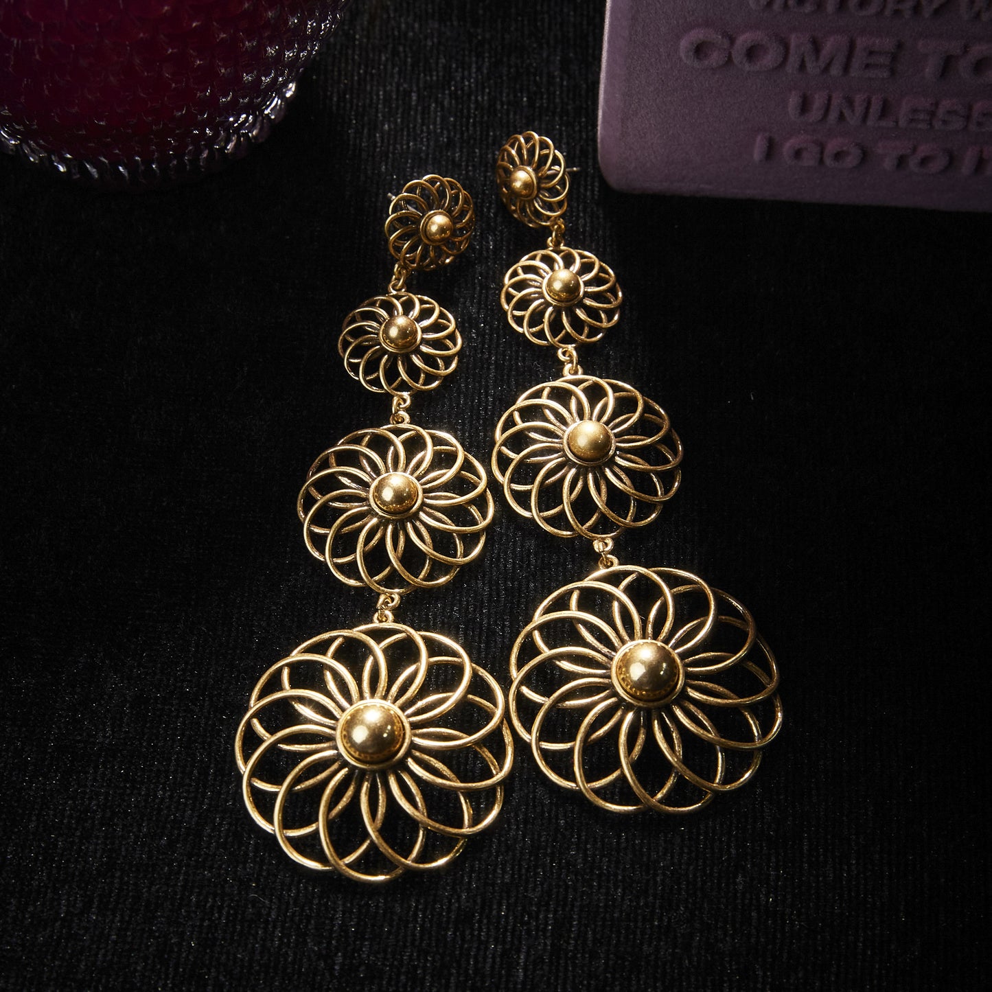 Elegant Copper Alloy Earrings KK-91747