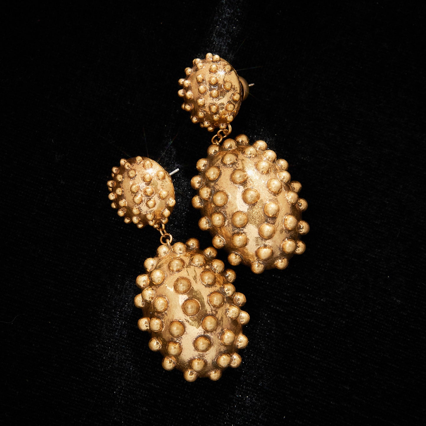 Refined Copper Alloy Earrings KK-92074