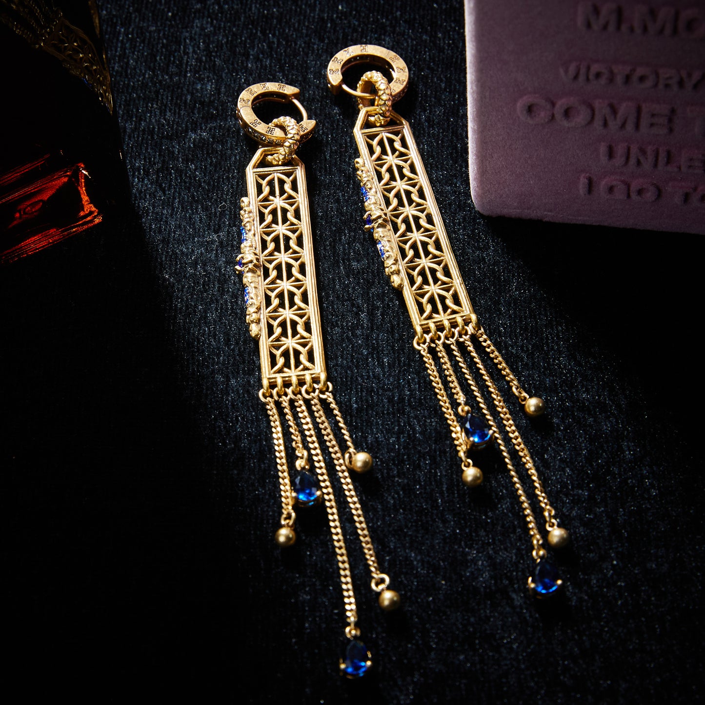 Refined Swarovski Crystal Copper Alloy Earrings KK-92019