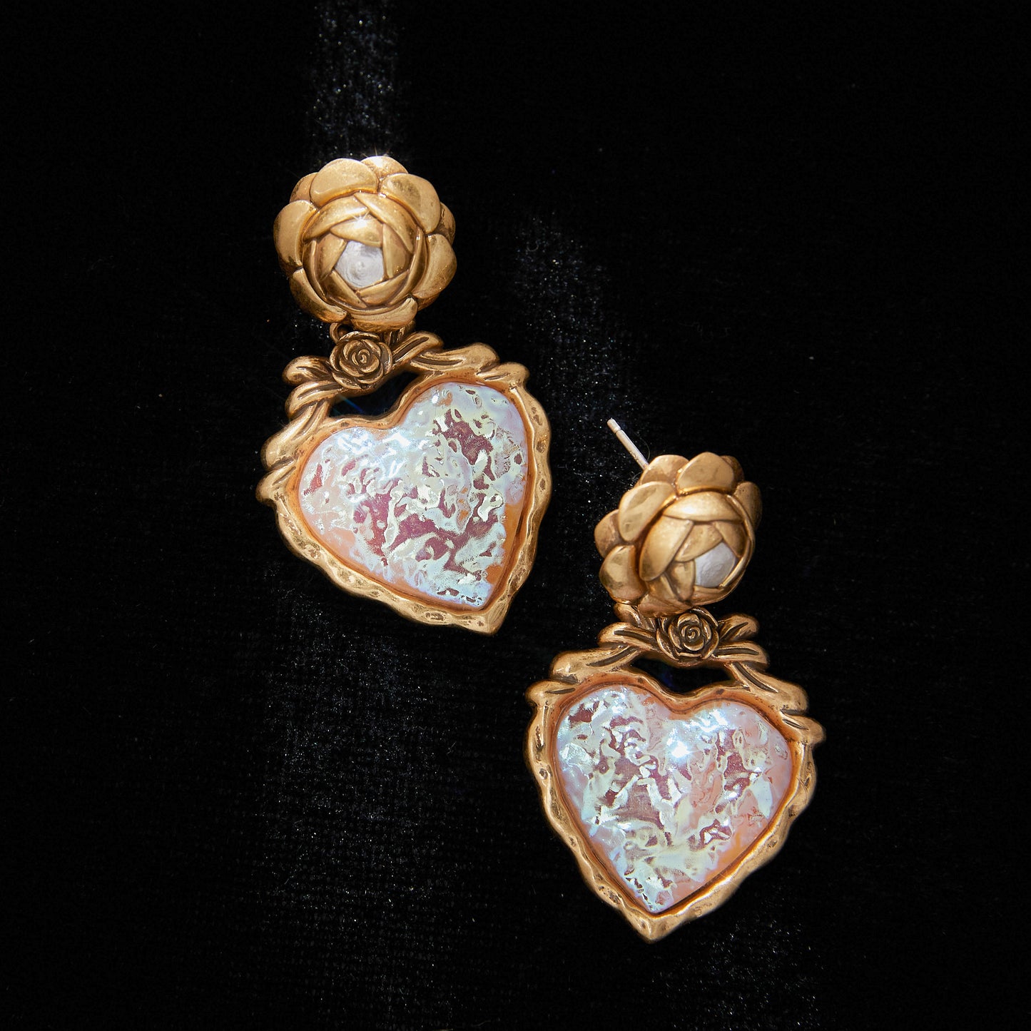 Elegant Copper Alloy Earrings KK-92118