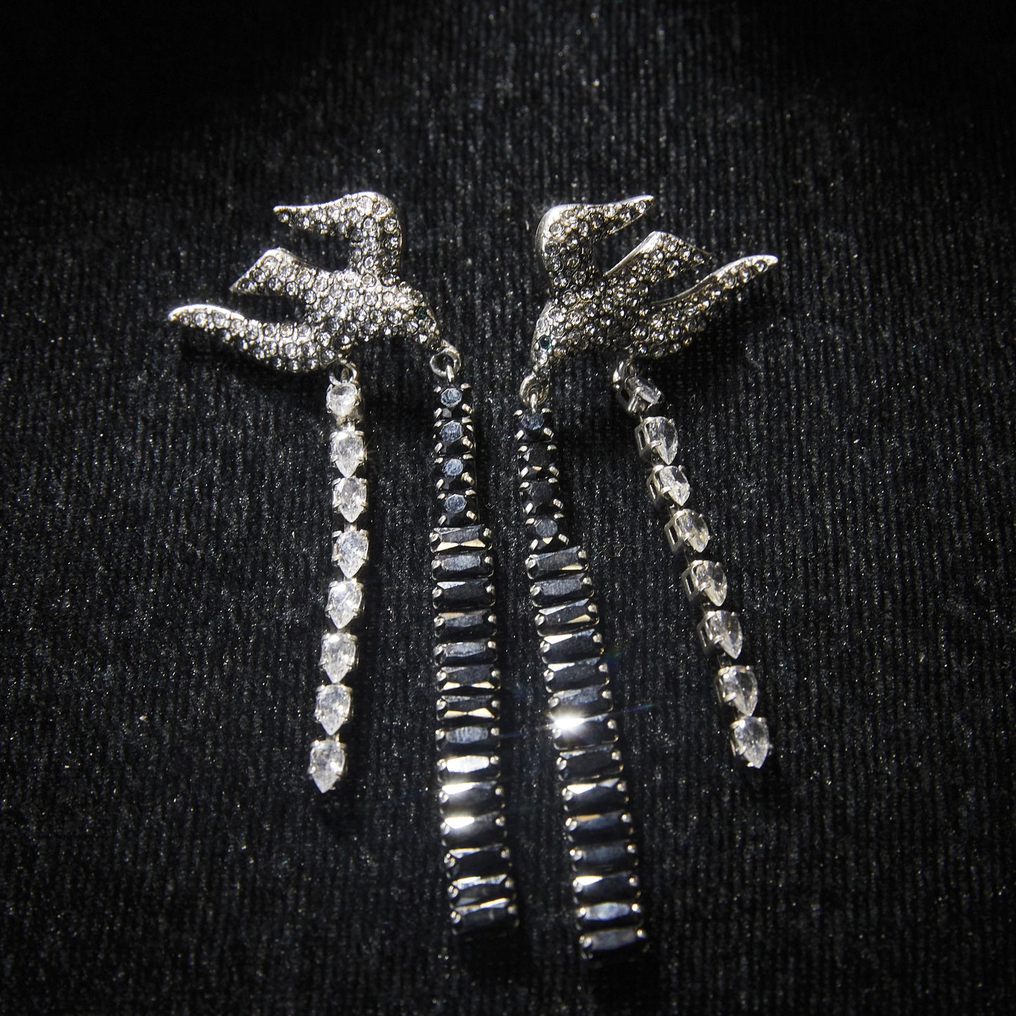 Refined Swarovski Crystal Copper Alloy Earrings KK-91328