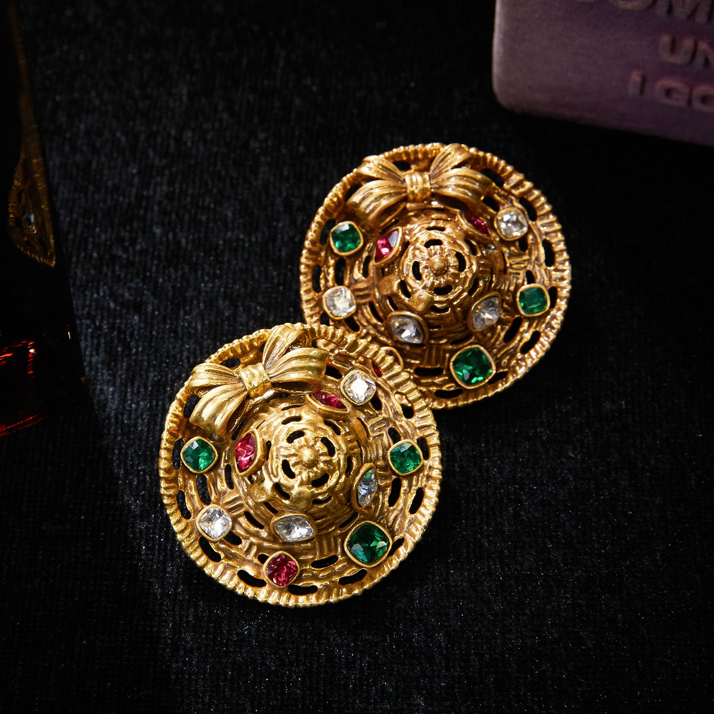 Elegant Copper Alloy Earrings KK-JB0020