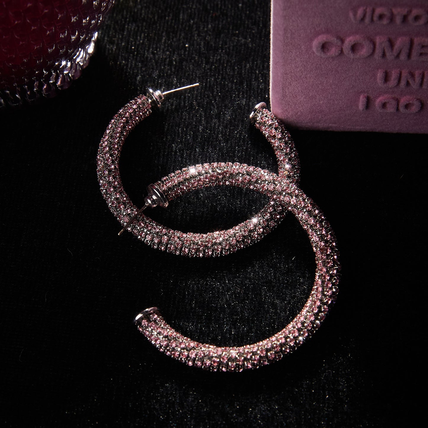 Refined Swarovski Crystal Copper Alloy Earrings KK-91267