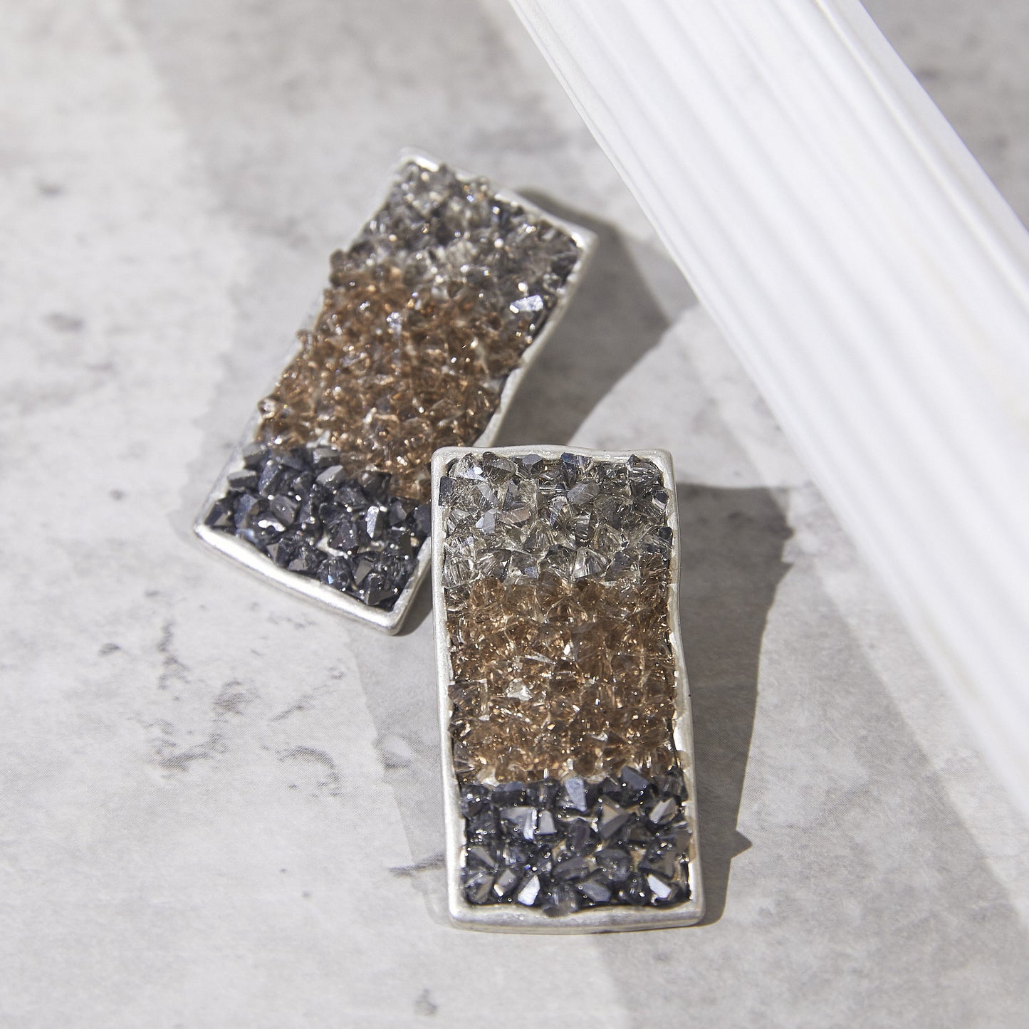 Refined Swarovski Crystal Copper Alloy Earrings KK-9390