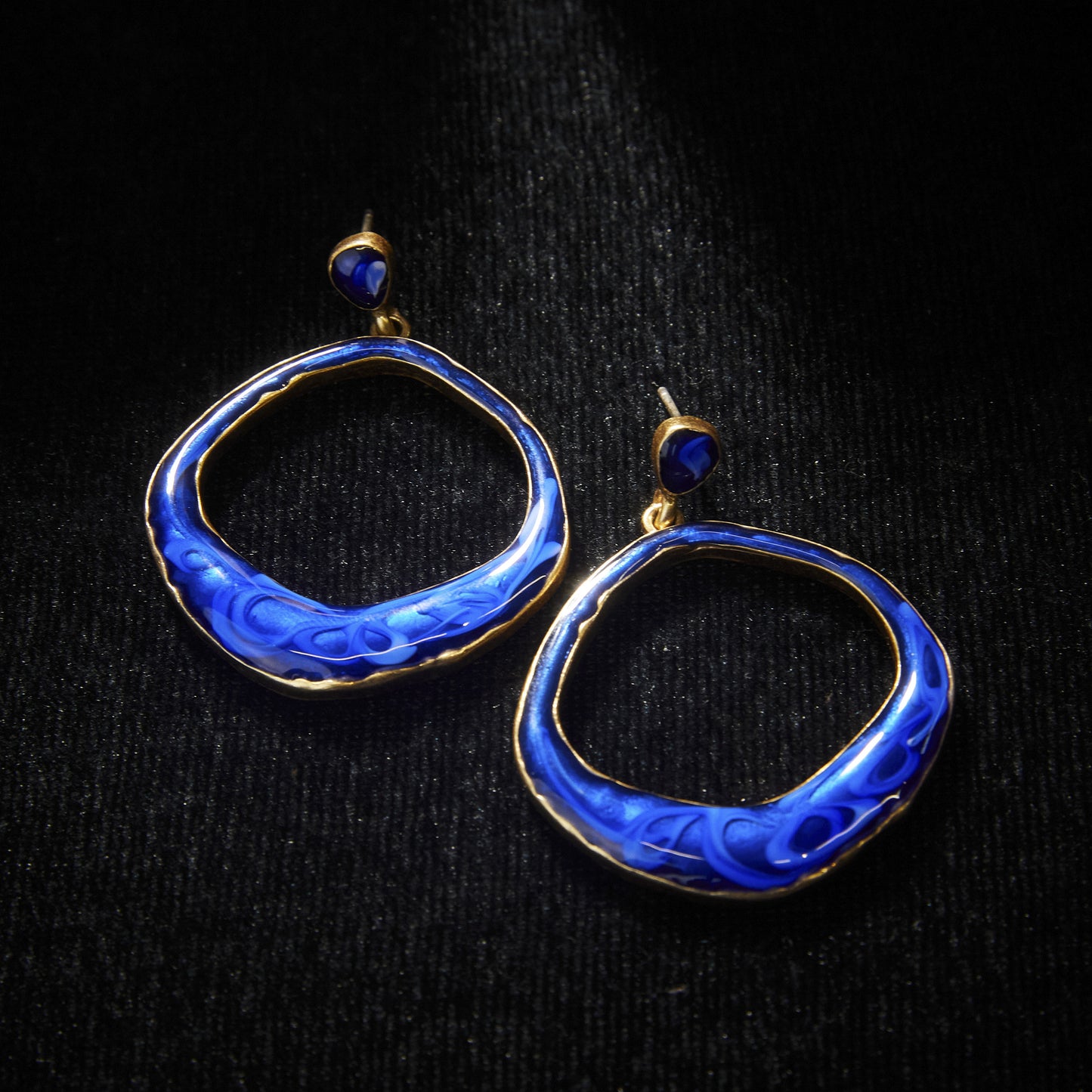 Elegant Copper Alloy Earrings KK-9122