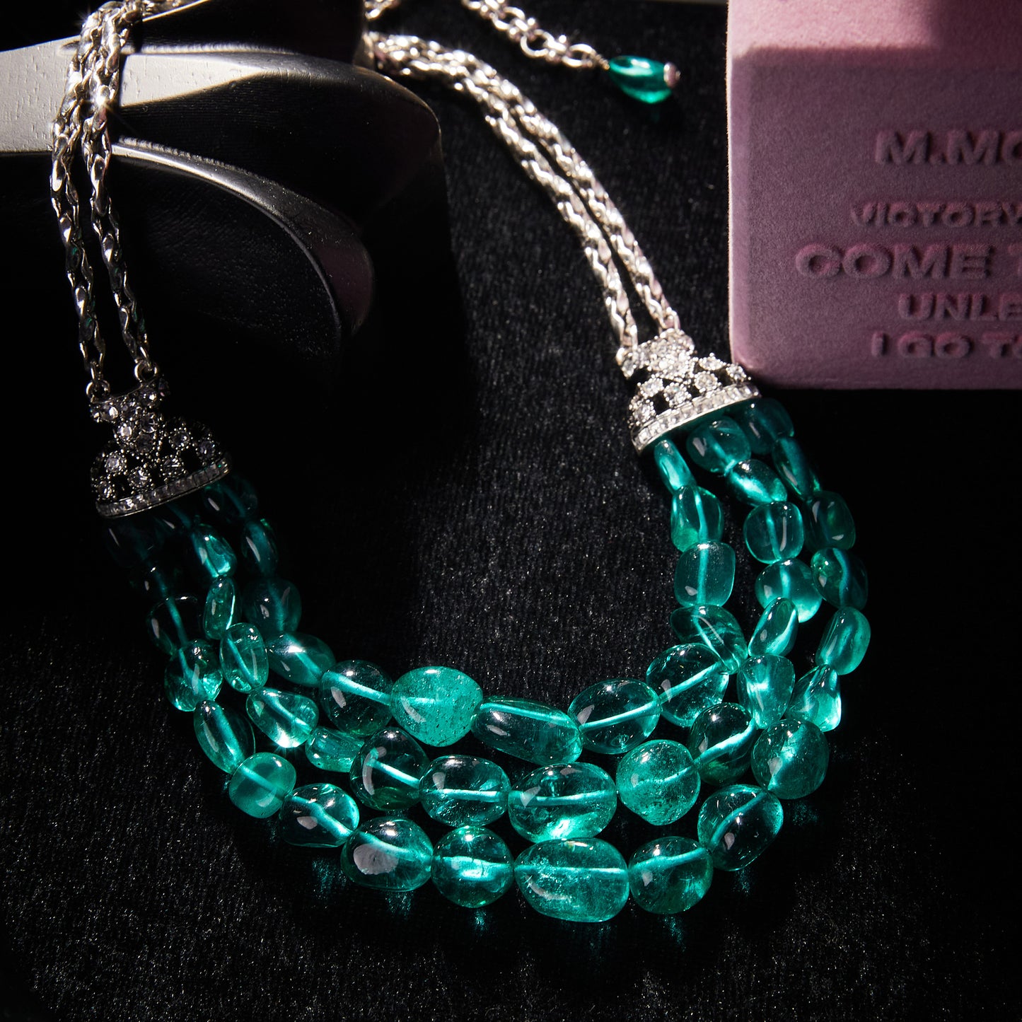 Refined Swarovski Crystal Copper Alloy Necklace KK-9611