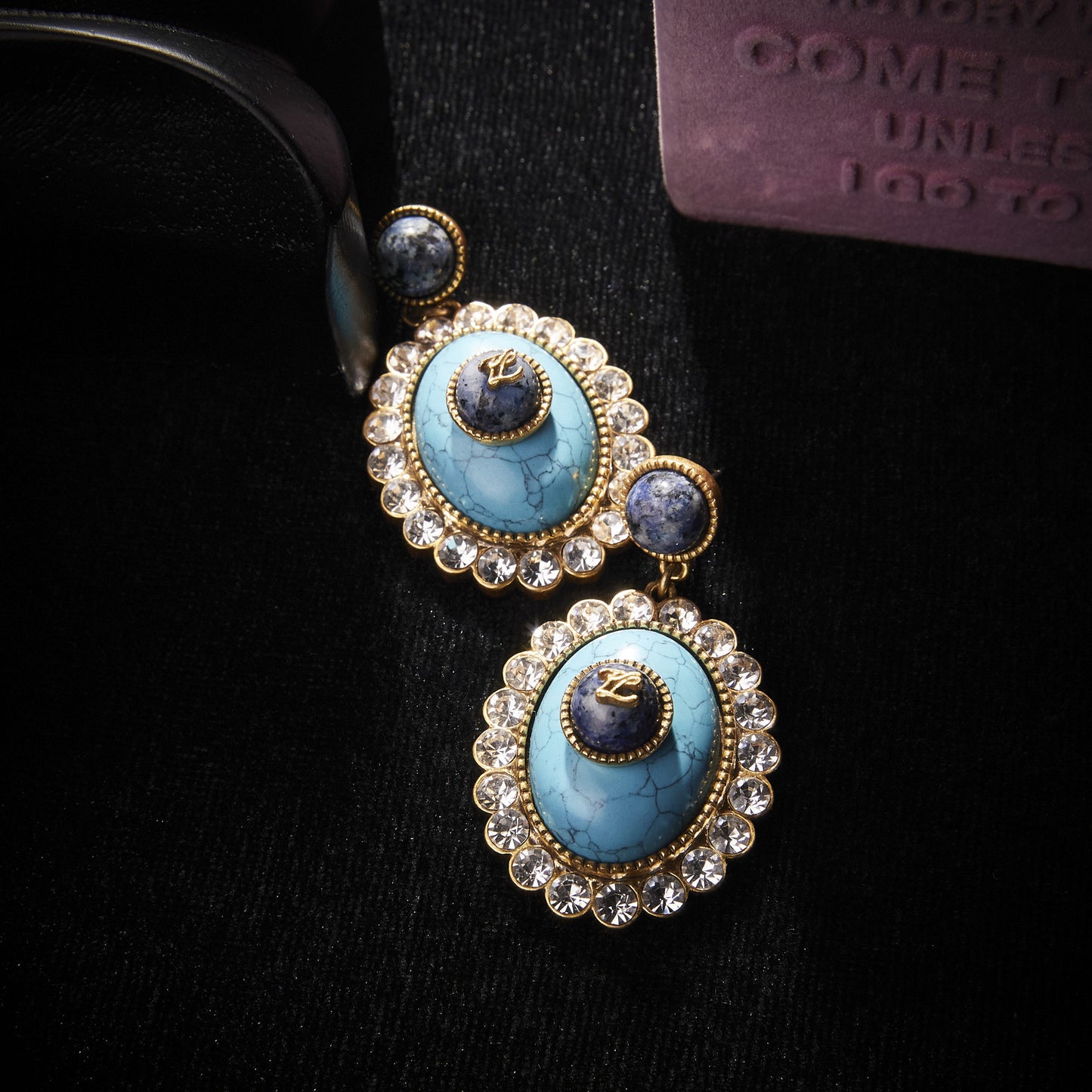 Refined Swarovski Crystal Copper Alloy Earrings KK-9114