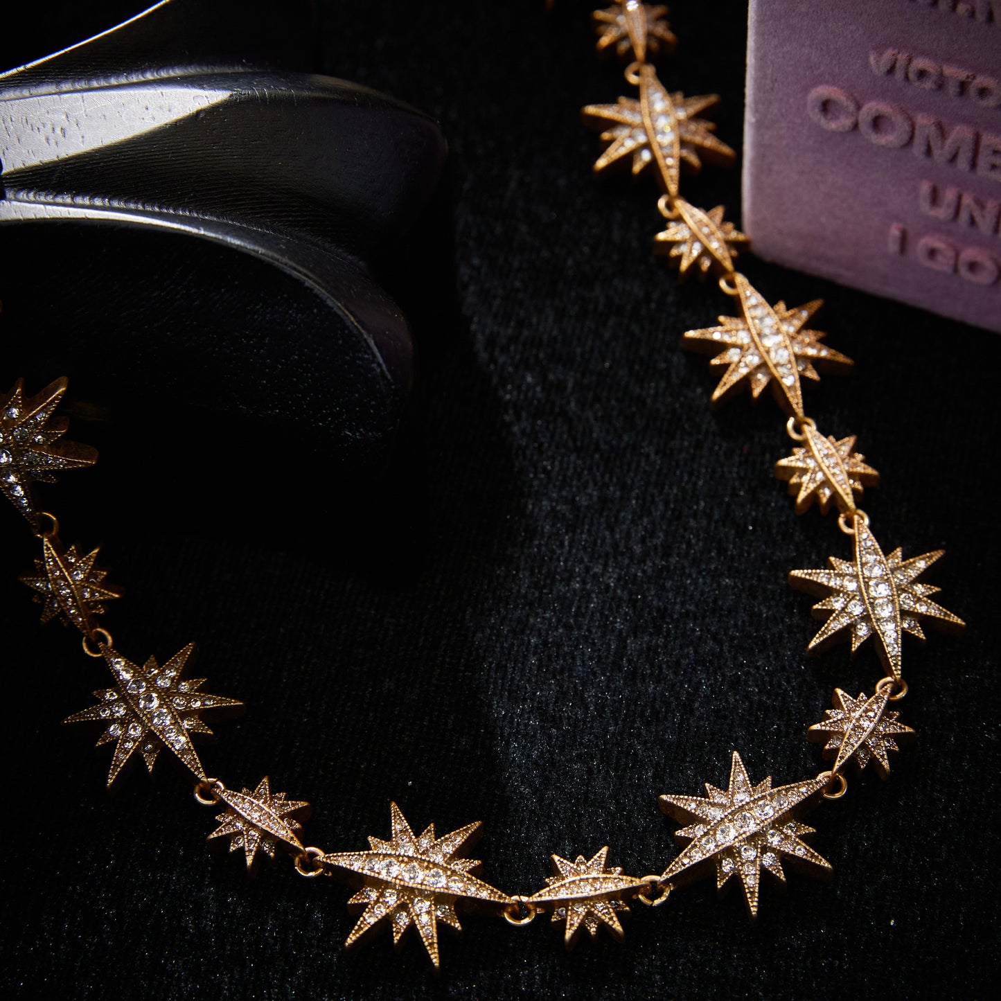 Sparkling Swarovski Crystal Copper Alloy Jewelry Set KK-JB0087