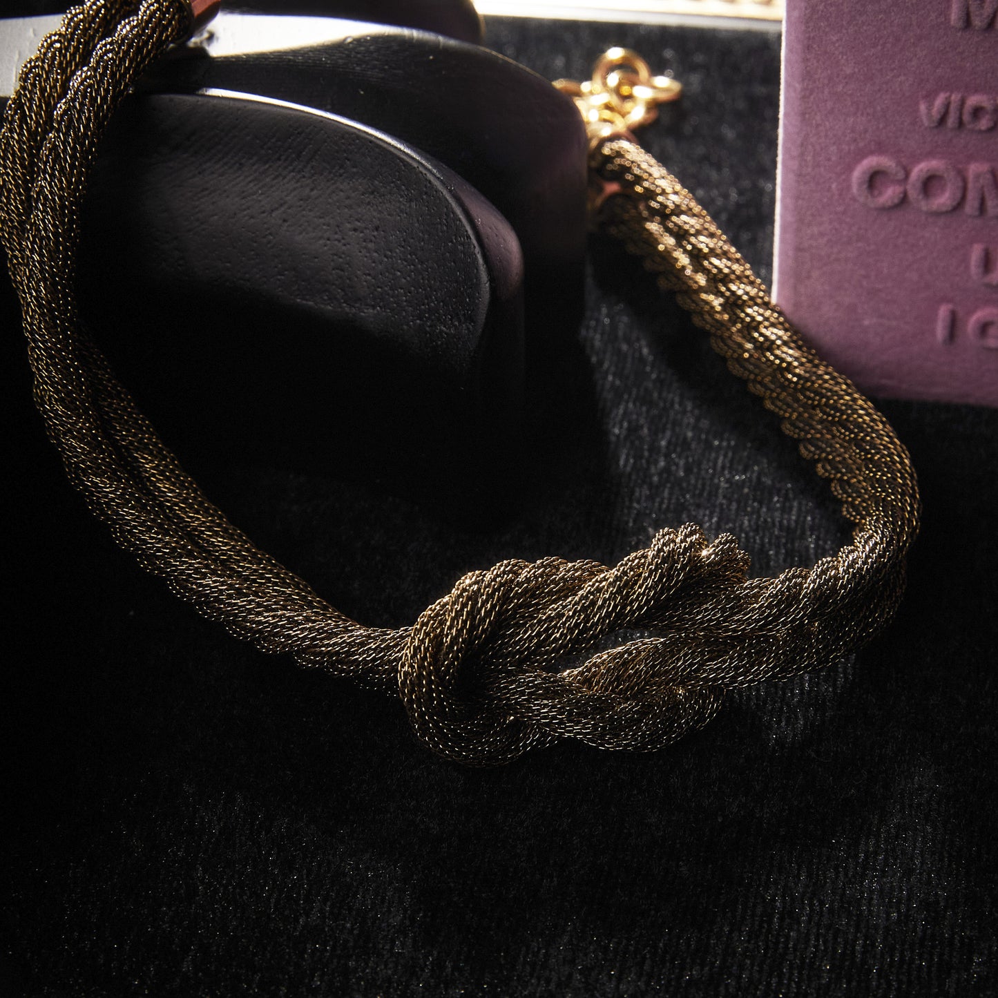 Refined Elegant Copper Alloy Necklace KK-91310