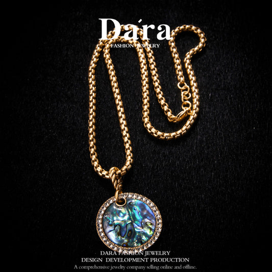 Sparkling Swarovski Crystal Copper Alloy Necklace KK-91529