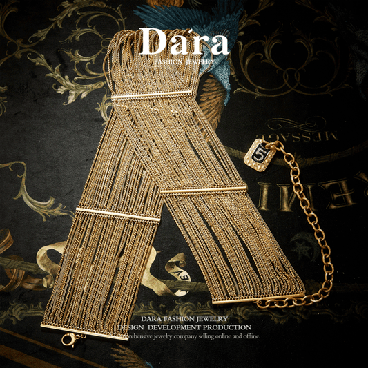 Refined  Copper Alloy Necklace KK-91498