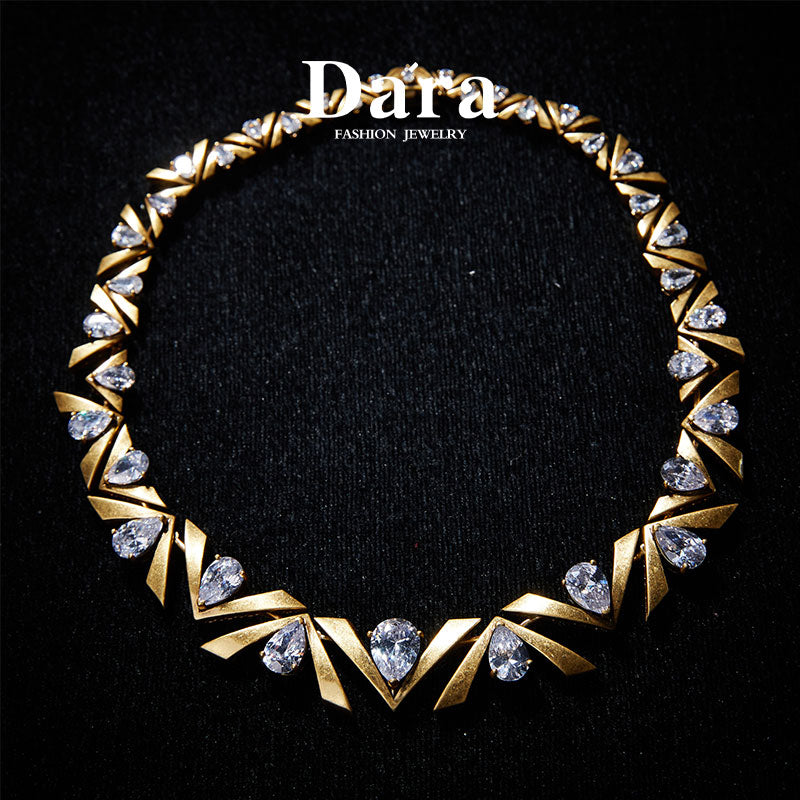 Sparkling Swarovski Crystal Copper Alloy Jewelry Set  KK-91924