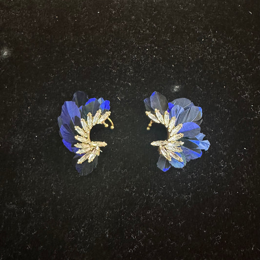 Refined Swarovski Crystal Copper Alloy Earrings  KK-92154