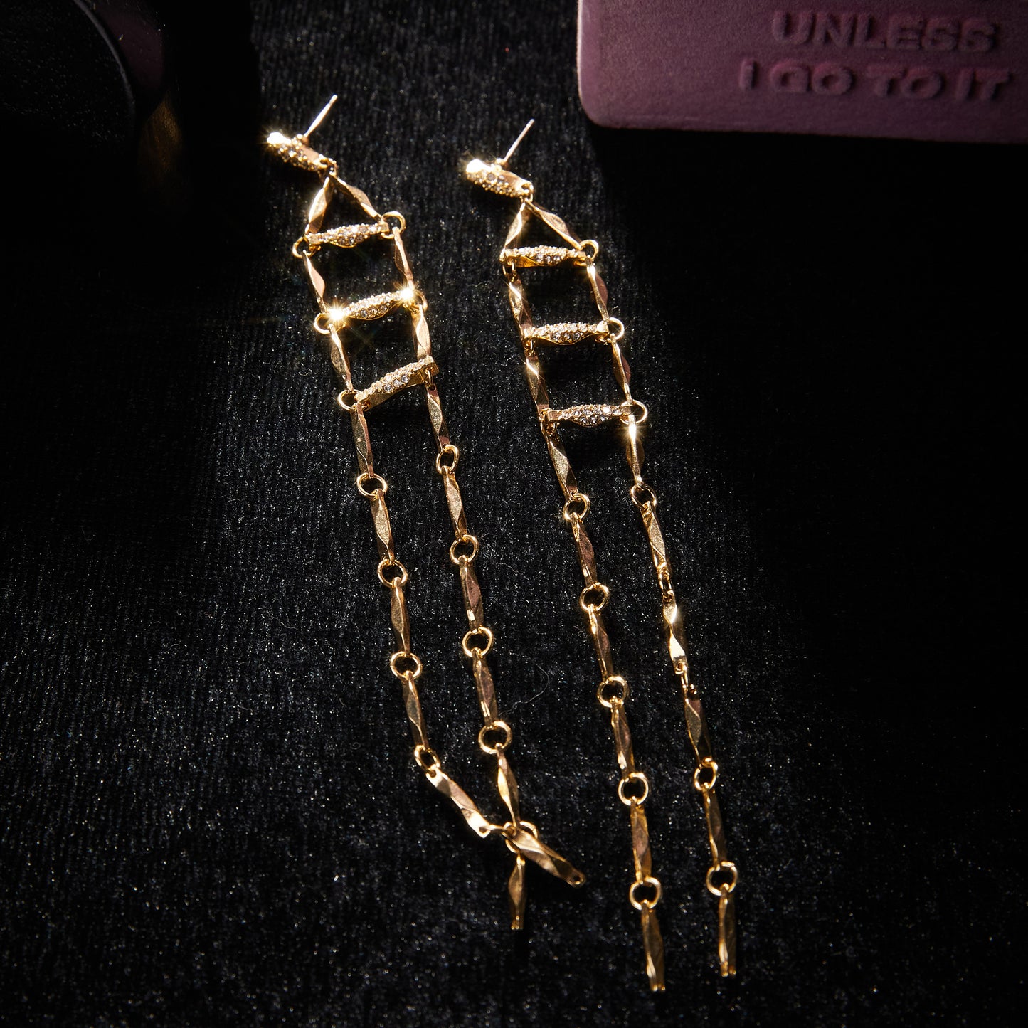 Refined Swarovski Crystal Copper Alloy Earrings  KK-9439