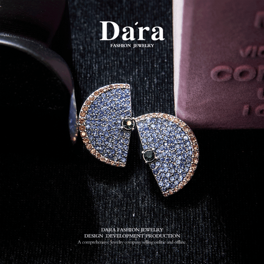 Refined Swarovski Crystal Copper Alloy Earrings KK-9493