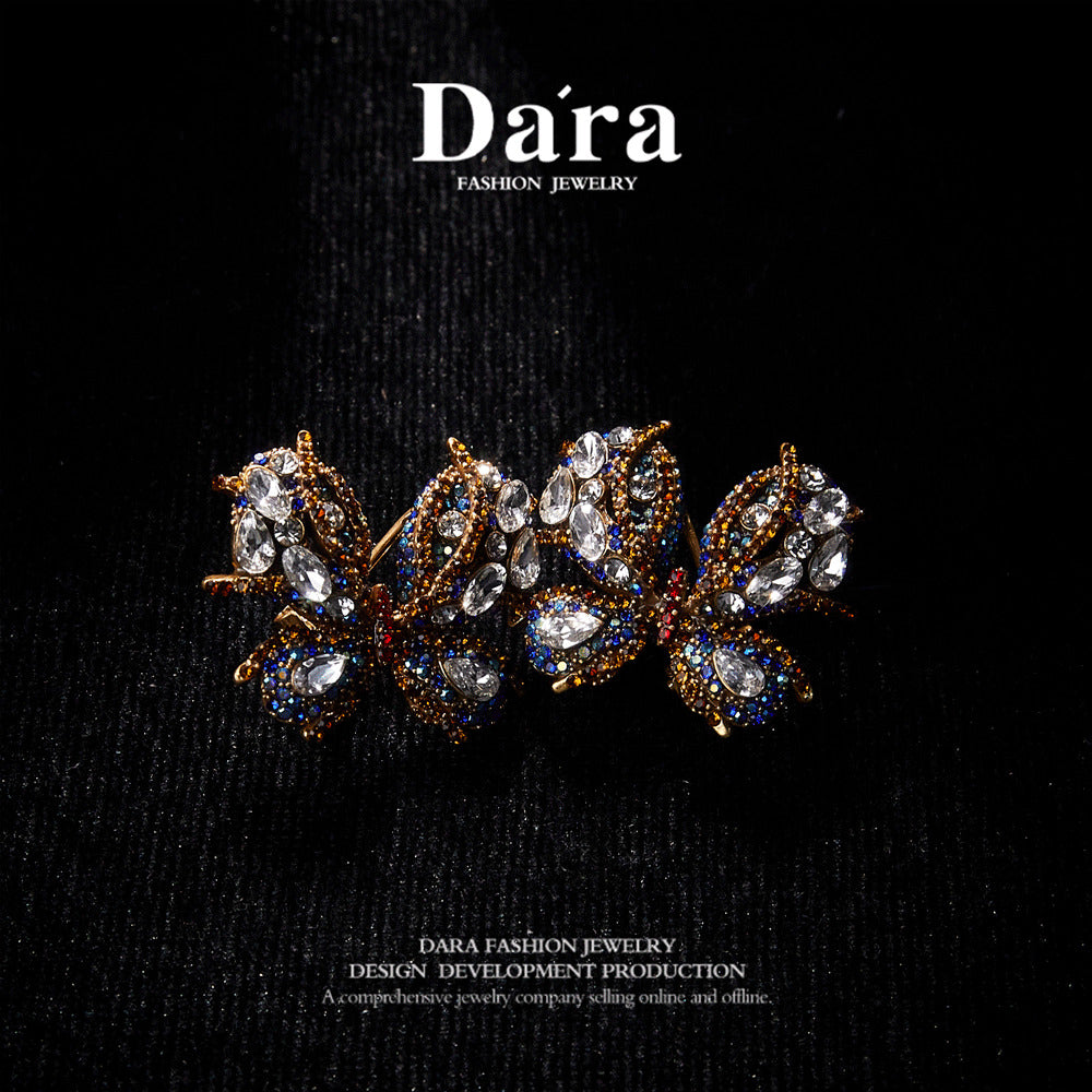 Refined Swarovski Crystal Copper Alloy Earrings KK-91742