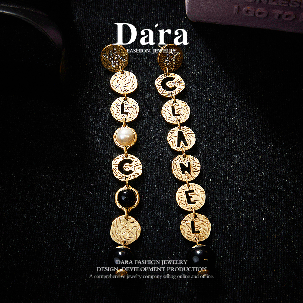 Sparkling Swarovski Crystal Copper Alloy Earrings KK-9167