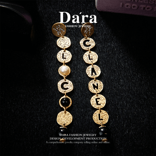 Sparkling Swarovski Crystal Copper Alloy Earrings KK-9167