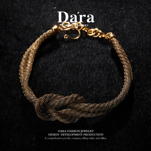 Refined Elegant Copper Alloy Necklace KK-91310