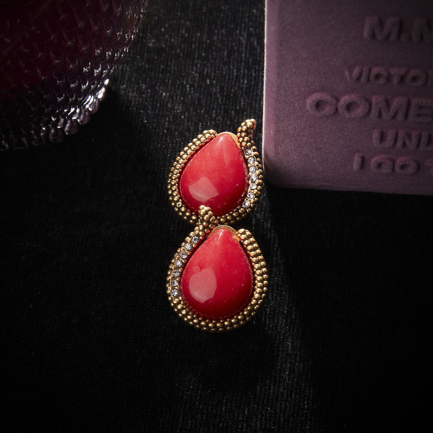 Elegant Copper Alloy Earrings  KK-91334