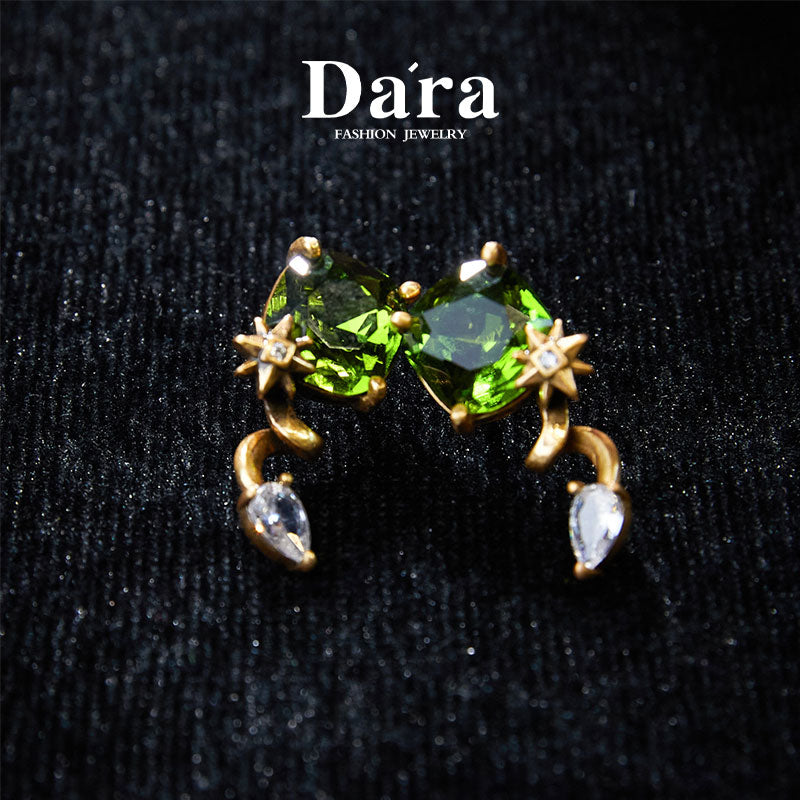 Elegant Copper Alloy Earrings  KK-JB0215