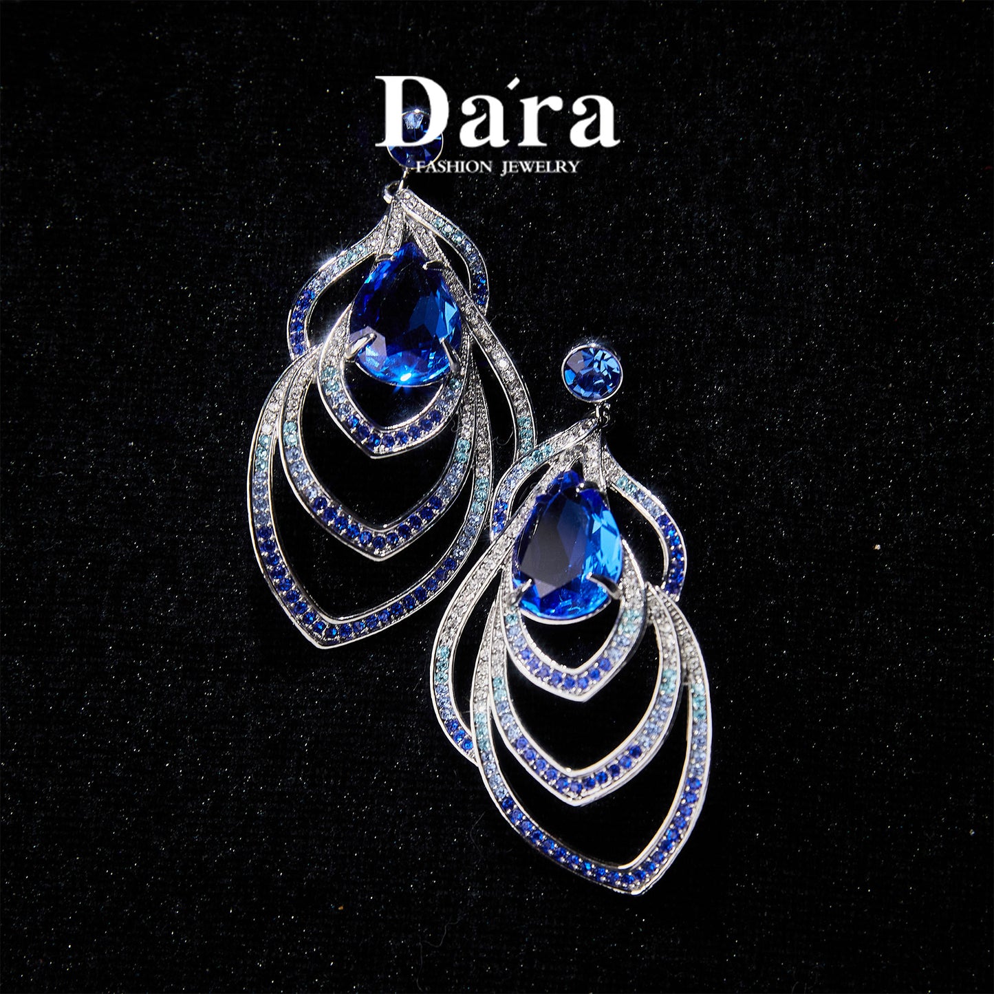 Refined Swarovski Crystal Copper Alloy Earrings KK-JK0010