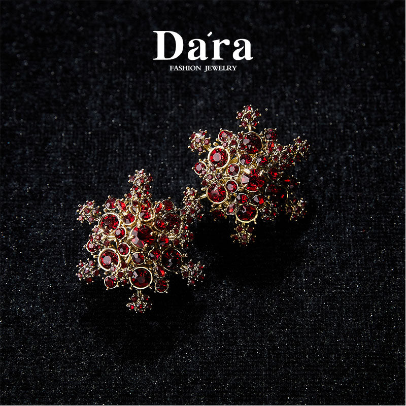 Refined Copper Alloy Necklace & Earrings Set KK-JB0238