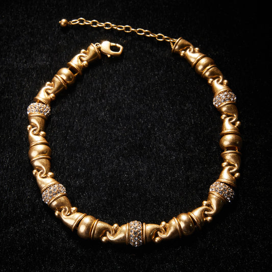 Timeless Swarovski Crystal Copper Alloy Necklace KK-9153