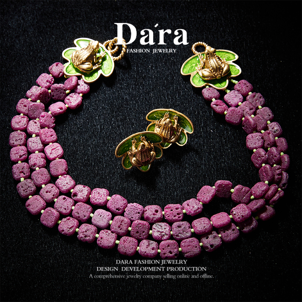 Refined Swarovski Crystal Copper Alloy Jewelry Set KK-91907