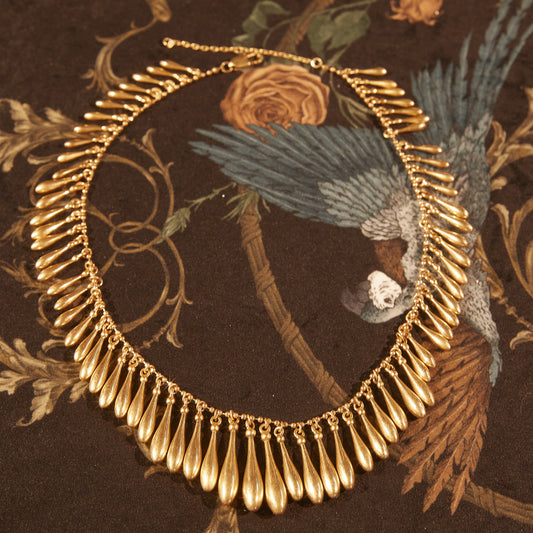 Elegant Copper Alloy Necklace KK-91369